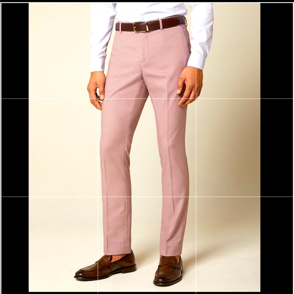 BRAND NEW NEVER WORN RW Pink Slim Dress Pants